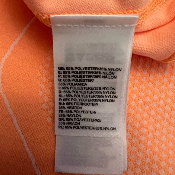 The North Face Women's Bright Orange V-Neck Tee - Picture 5 of 8